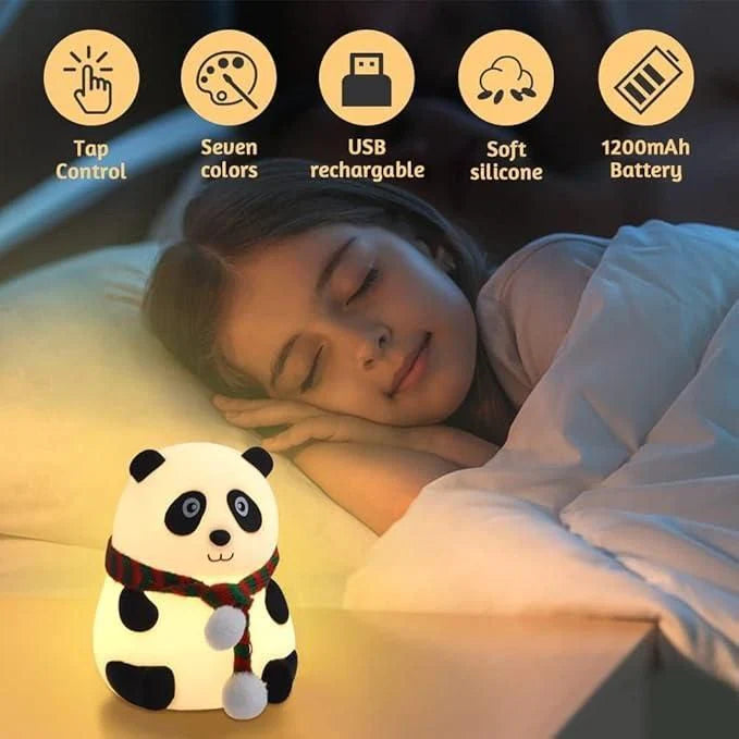 Cute Panda Night Light