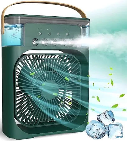 🌀Mini Cooler Fan – Portable USB Air Conditioner & Desk Cooling Fan